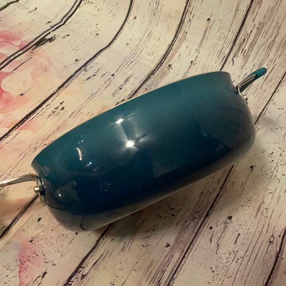 The Pioneer Woman Jumbo Cooker - Ombré Teal - Picture 5 of 8